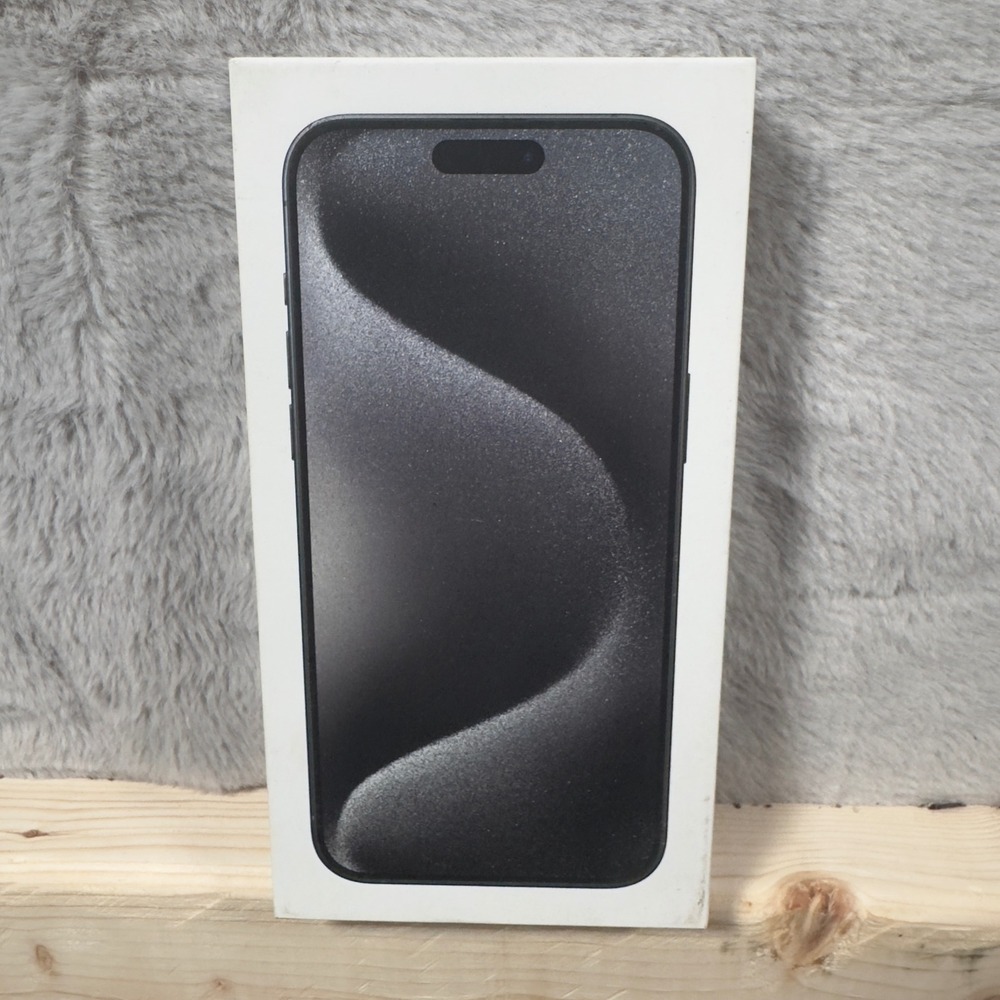 Apple iPhone 15 Pro Max 256GB Blue Titanium Empty Retail Box MU693LL/A A2849‎